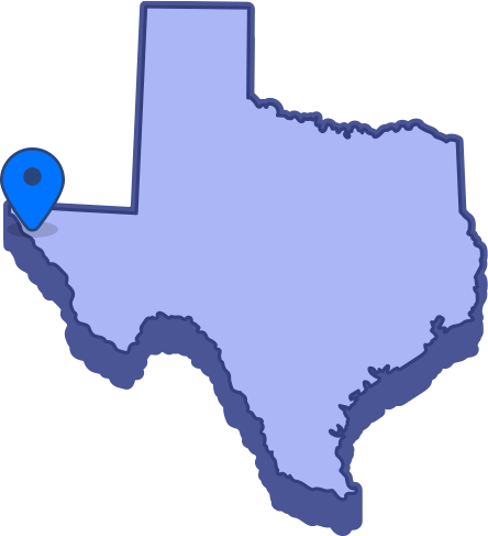 Texas State Local Map